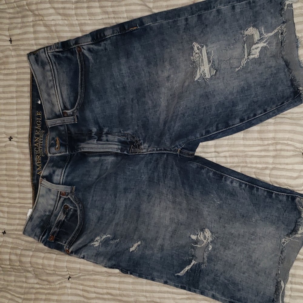 American eagle outfitter jean shorts
